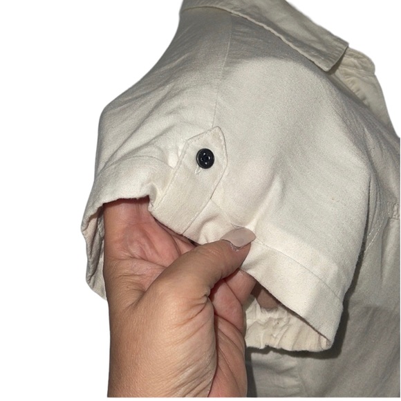 Maeve -Anthropologie Elspeth linen white dress. Size 0. So flattering - Picture 4 of 16